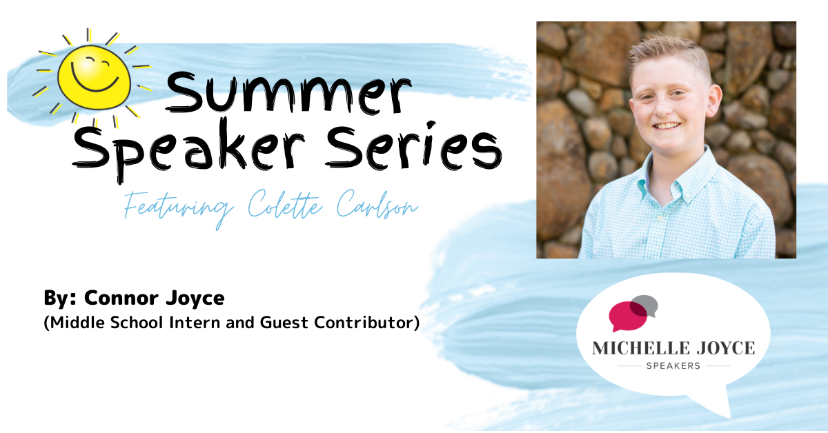 My Interview with Colette Carlson - Michelle Joyce Speaker Management